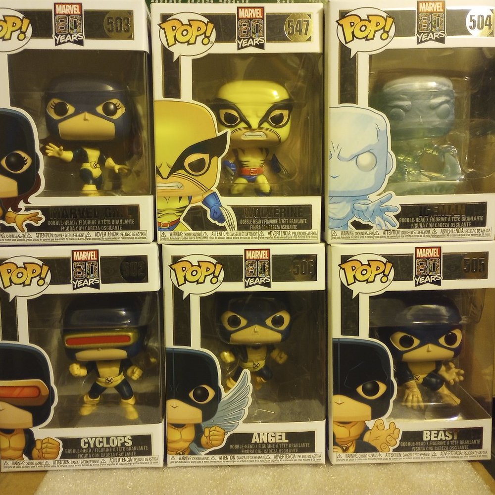 Funko marvel 80 classic X-Men lot